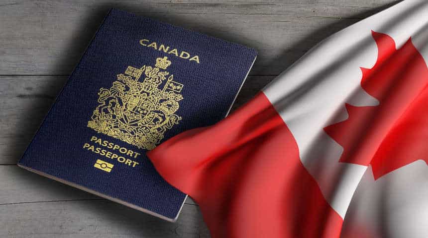 اخذ پاسپورت کانادا