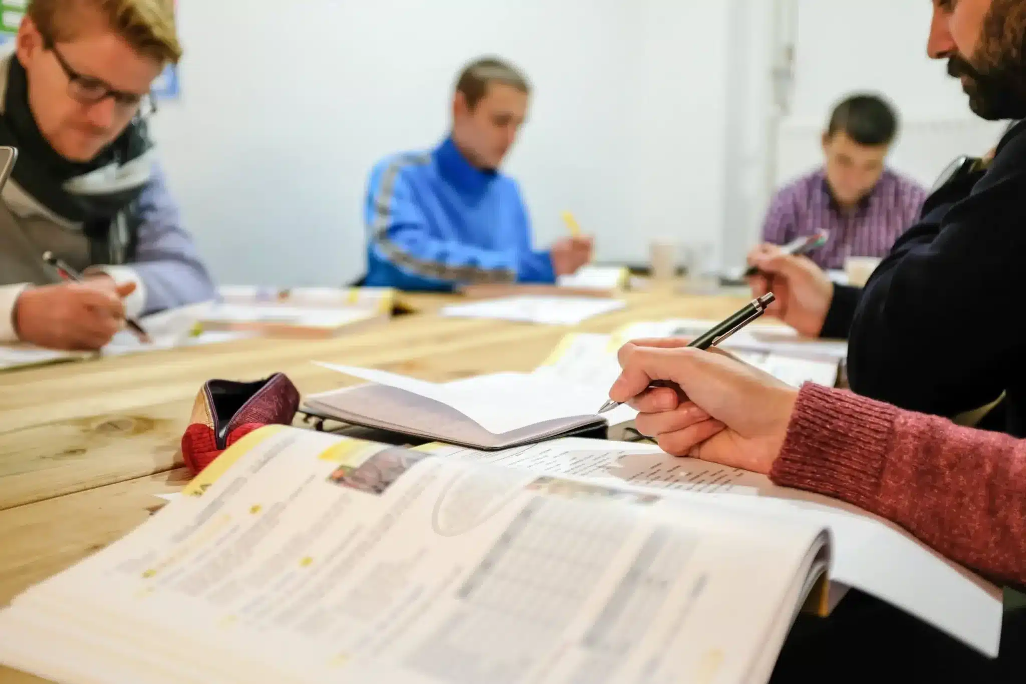 انواع دوره های زبان در هلند